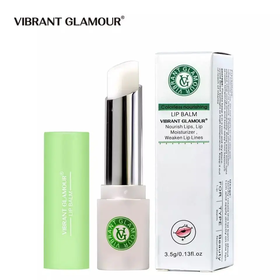 

VIBRANT GLAMOUR Lip Blam Plant Nourishing Moisturizing Brightening Plump Lipstick Lighten Prevent Chapped Lip Deep Care