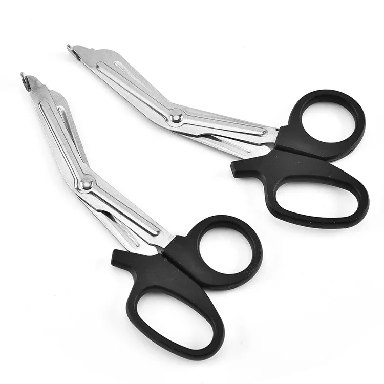 
High Quality Stainless Steel Curved Medical Shears Lister Trauma Bandage Scissors 