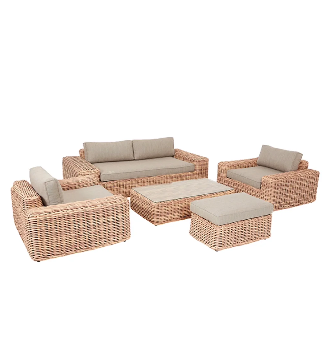 FDW Patio Furniture Set 4 Pieces Outdoor Rattan Chair Wicker Sofa Garden  Conversation Bistro Sets for Yard,Pool or… - Online Furniture Buying Guide