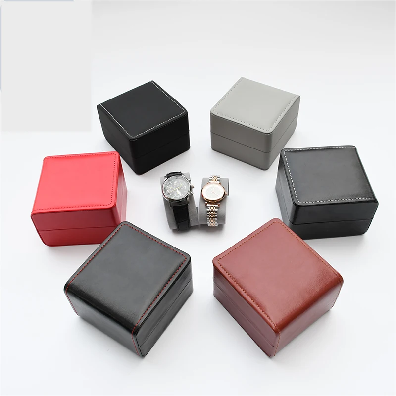

Box-5 Store Product Watch Packaging Box Luxury Decoration Wrist Watch Boxes Packaging Box For Watch, Black