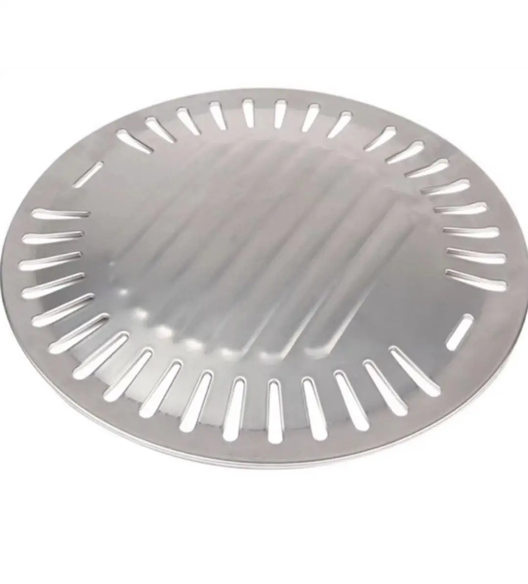 Korean Bbq Grill Equipment Stainless Steel Mesh Round Cast Iron Grate