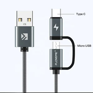 FLOVEME 1m Micro USB Fast Charging Cable Phones