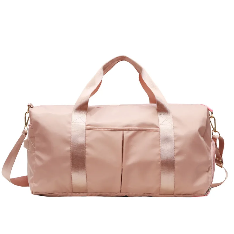 

SP570 Carrying travel bag large capacity waterproof luggage dry and wet separation with shoe folding gym bag