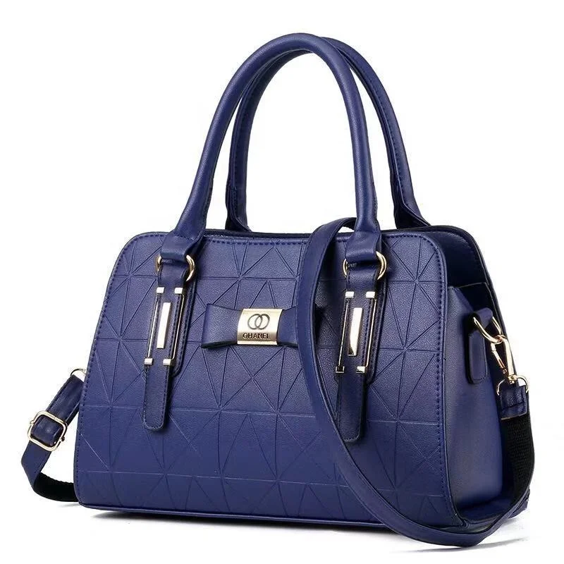 

Top sales American Popular PU Leather Women Shoulder Handbag Tote Bag, 11 colors shown as pictures