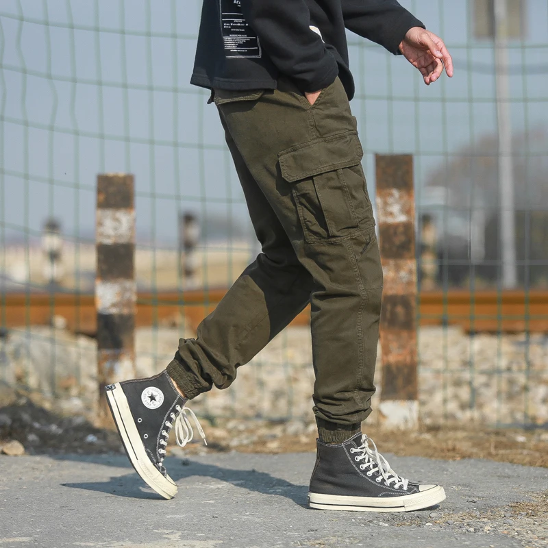 stacked cargo pants