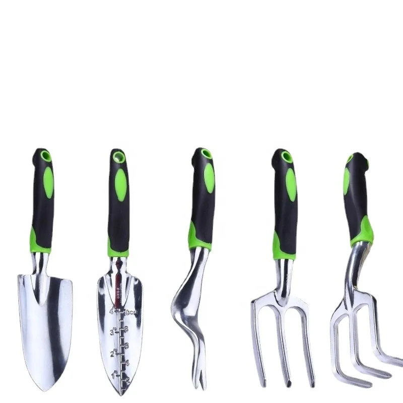 

hot sale stainless steel miniature home garden color grafting tools set 5 in 1