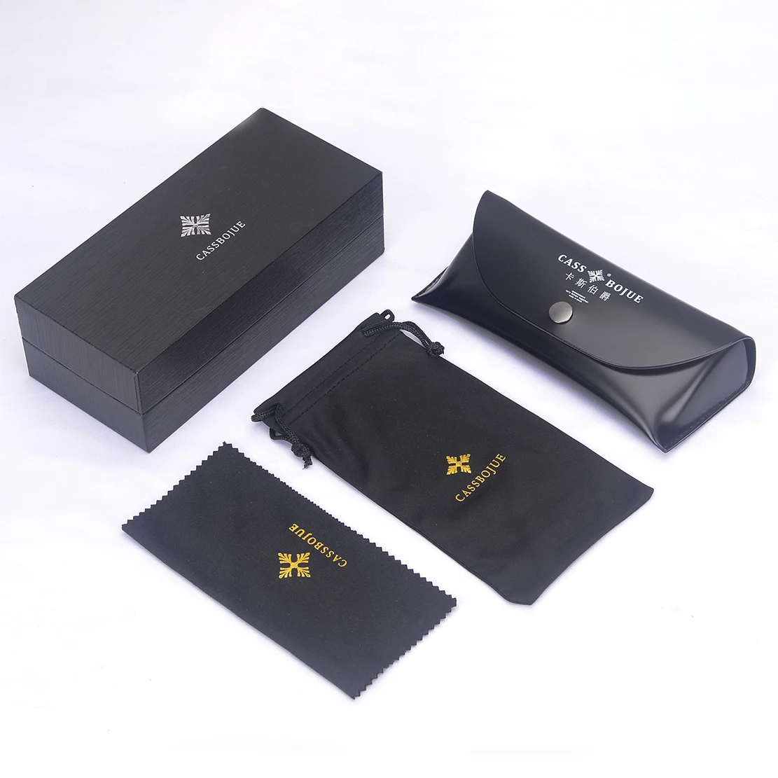 

Custom Fashion Hard Sun Eye Glasses Package Sunglasses Case Pouch Set With Logo, Customized color