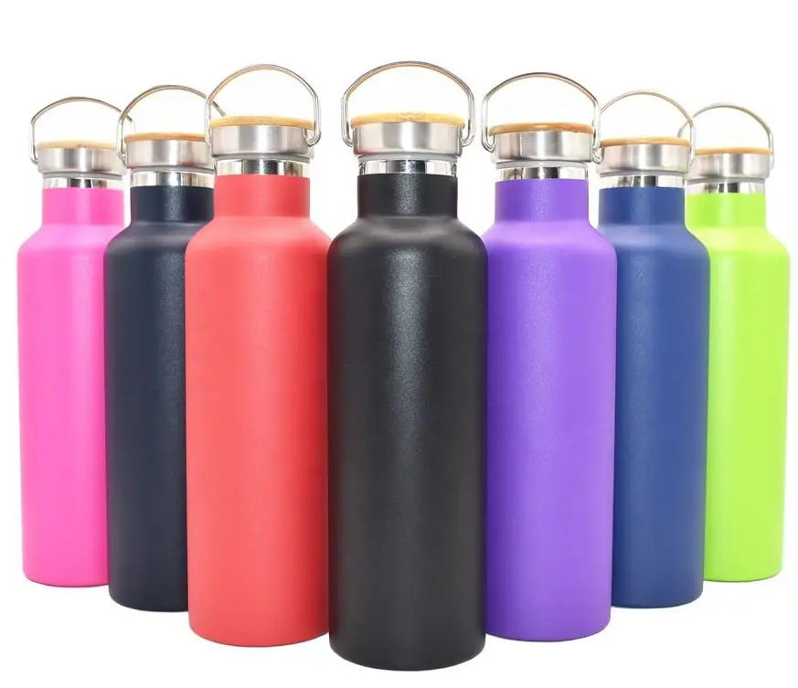 500ml Stainless Steel Custom Logo Insulated Sport Waterbottles With Lid ...