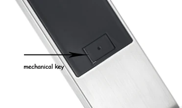 ANSI 6VDC Keyless Electronic Door Lock Stainless Steel With Keypad