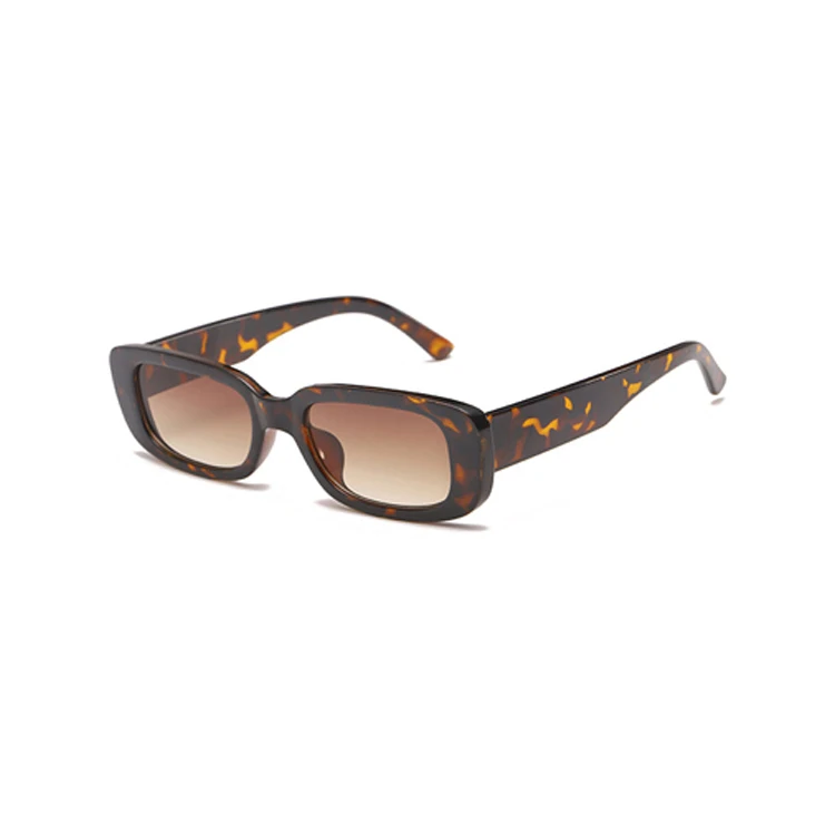 

2021 Wholesales Retro Driving Glasses Vintage Square Frame UV400 Fashion Rectangle Sunglasses for Women