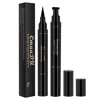 2019 best sellers stamp eyeliner double headed waterproof long lasting makeup eyeliner pen black stamp eyeliner