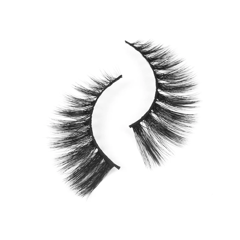 

New arrival synthetic silk eyelash extensions beautiful faux mink 3d eyelashes