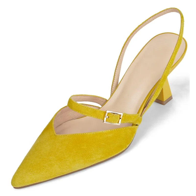 

2021 summer elegant shoes women sandal genuine leather pointed ladies sandals new design suka