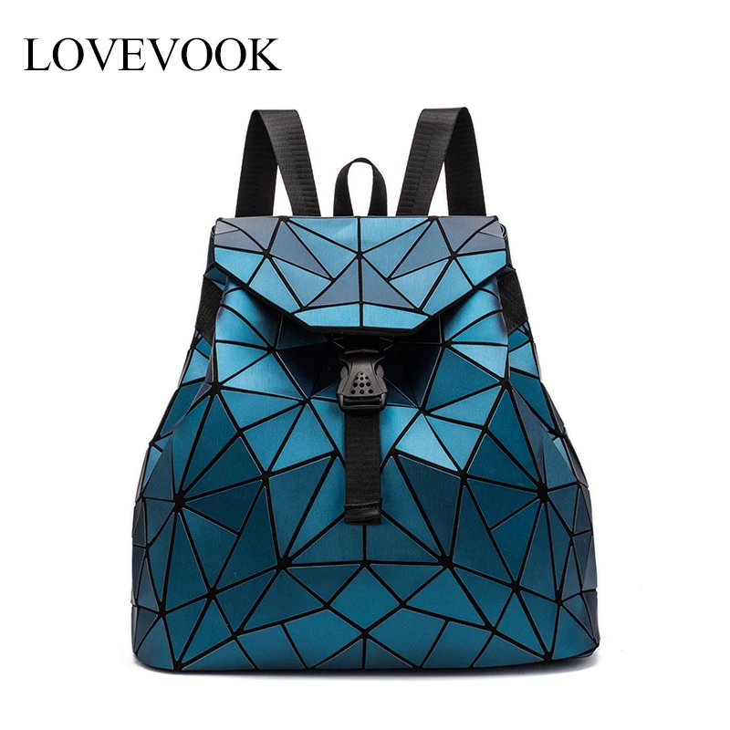 

LOVEVOOK women backpack school bag for teenage girls large capacity geometric backpack for ladies 2020