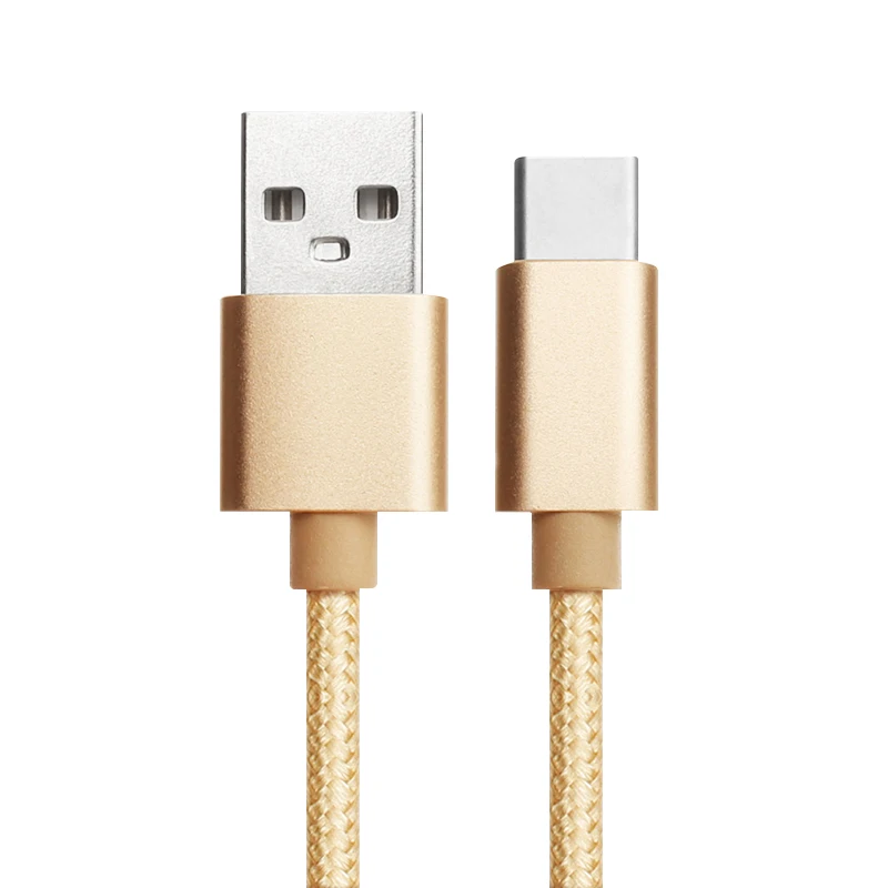 

Nylon High Quality Cable Fast Charge Type C Data Cable Usb 3.1 Usb C Cable Packaging Customize, Gold;rose gold silver