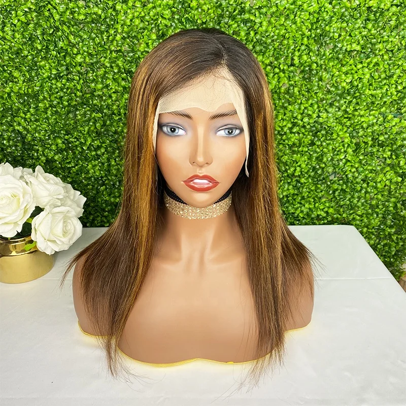 

Free Shipping Hd Lace Frontal Wigs Brazilian Human Hair Wigs Wholesale Ombre Blonde Short 100% Human Hair Wig With Highlights
