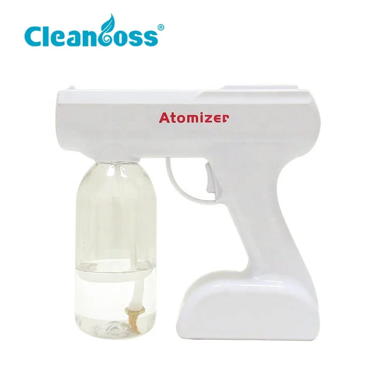 

Cleanboss portable handhold disinfection rechargeable nano spray gun mist atomizer pistola sanitizante inalambrica nano sprayer