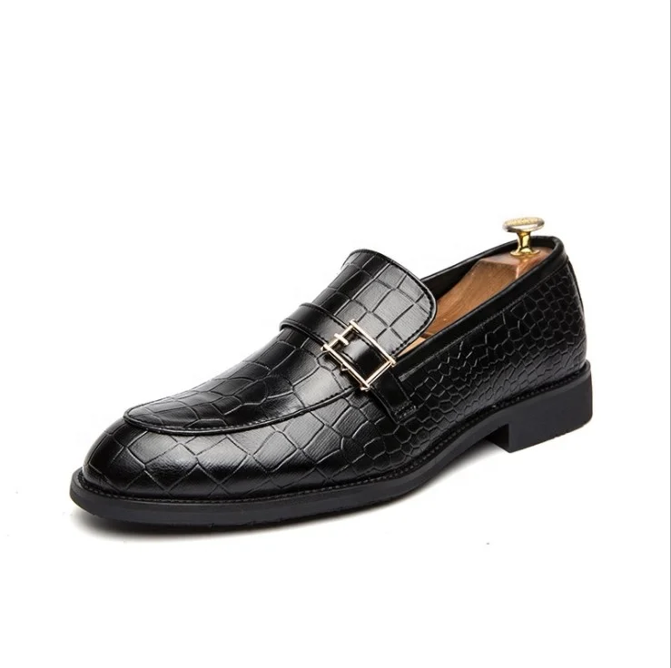 

2021 Latest Design Italian Style Fringe Loafers Luxury Men's Full Grain Leather Dress Shoes, Picture