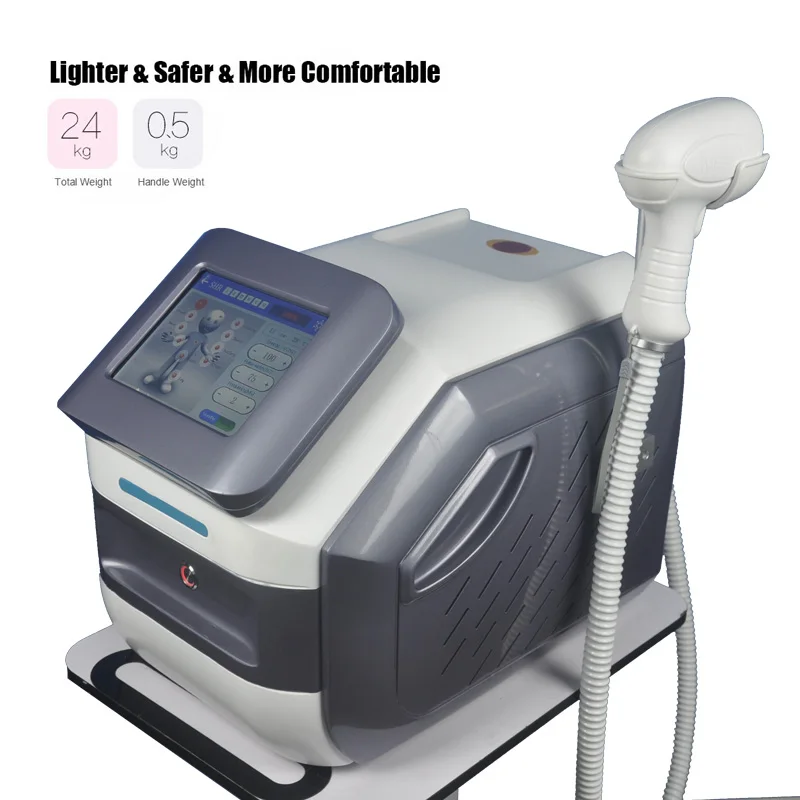 

Factory Supply Customized Painless Alma Ice Cooling 808 Diode Laser Hair Removal Skin Rejuvenation Machine