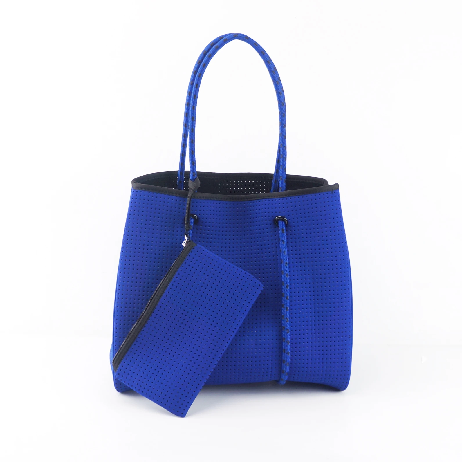 

Wholesale Neoprene Fashion Customized Beach Handbag Waterproof Neoprene Beach Tote Bag For Women Trip, Sample or customized