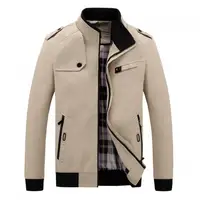 

2019 latest design polyester & cotton slim plus size fashion winter men jacket coat