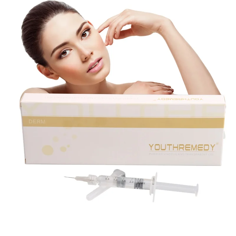 

2020 Factory Supply Injectable Hyaluronic Acid Dermal Filler For Lip Injections 2CC