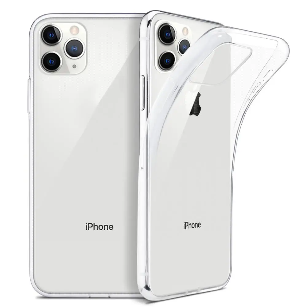 The newest phone accessories transparent tpu case for iphone 11 pro max Xs 8 7 6Plus
