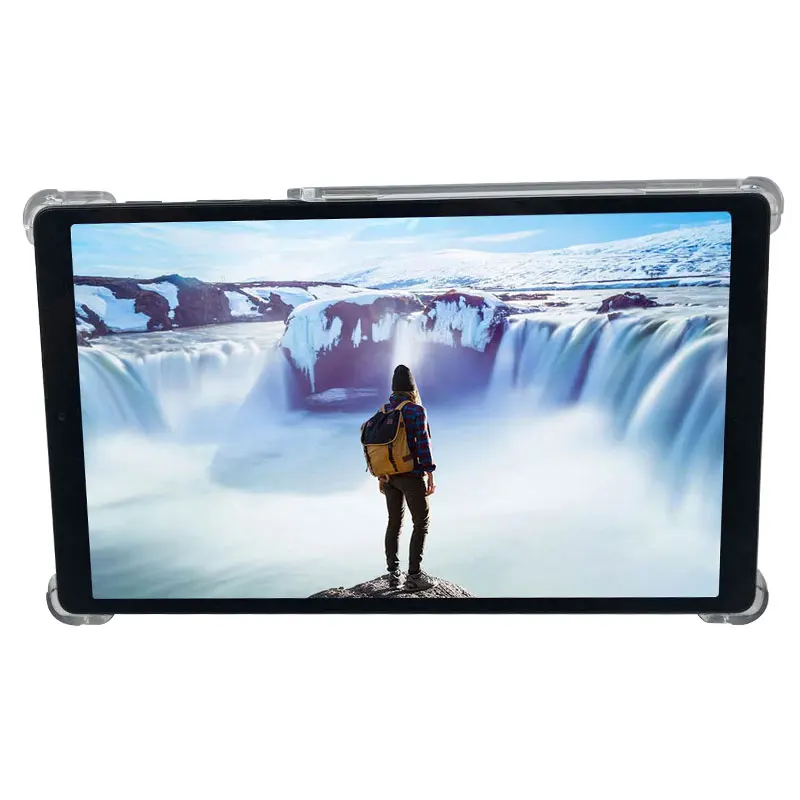 

Rugged transparent PC back case for Samsung A7 Lite Tablet Case 2021, 10 colors