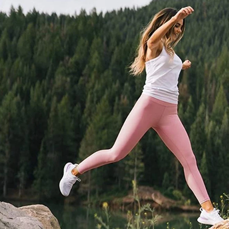 Wholesale Unbranded Fitness Clothing High Waist 3/4 Yoga Pant Oem