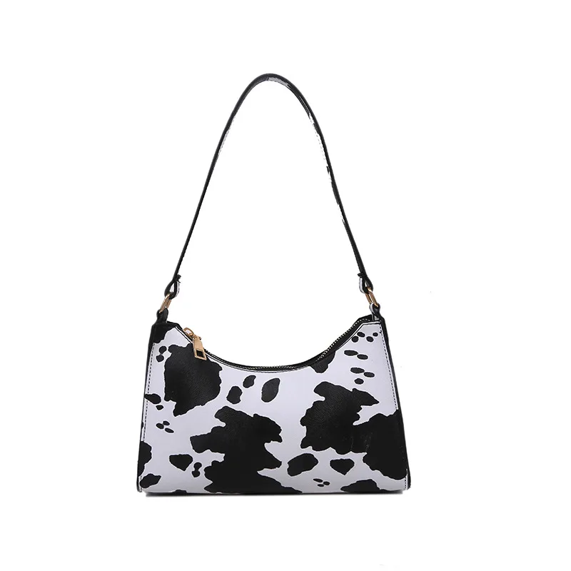 

Wholesale fashion zebra leopard cow prints women hand bags ladies shoulder bag handbag purse lady underarm leopard print bag