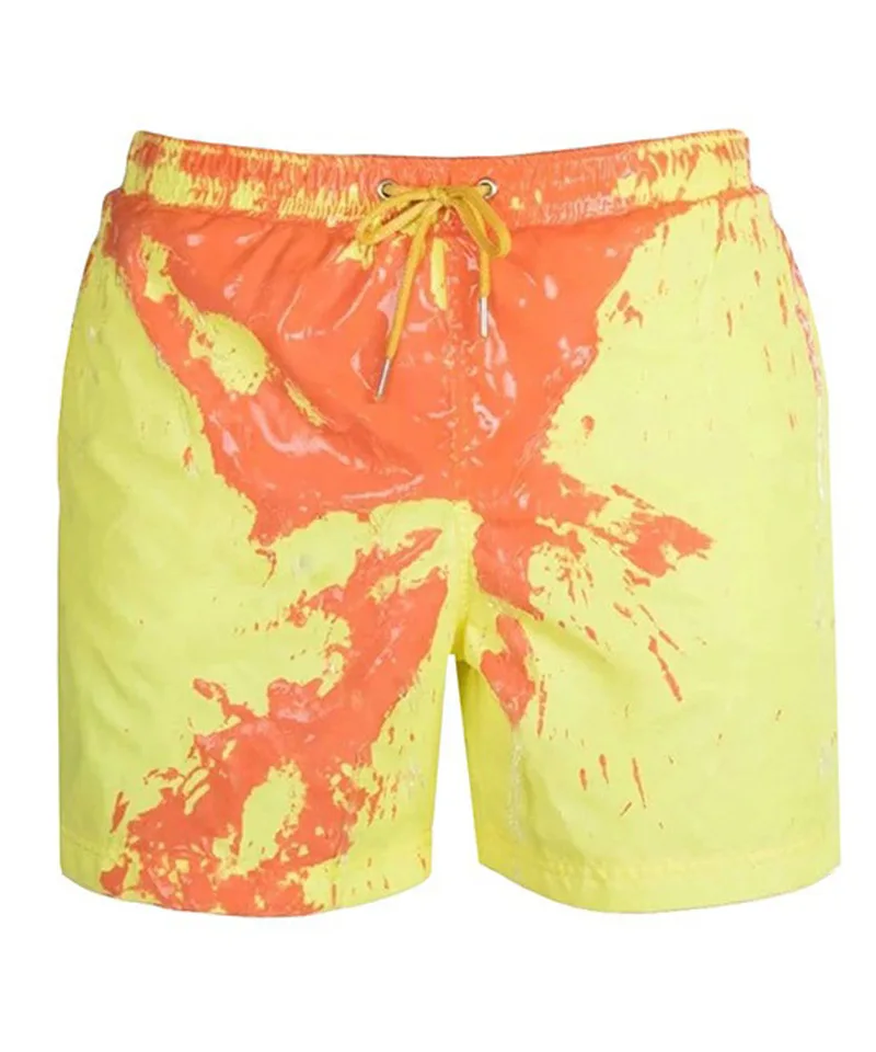 

Hotsale Summer Beach color changing swimming trunks for men and boys, Total 10 colors