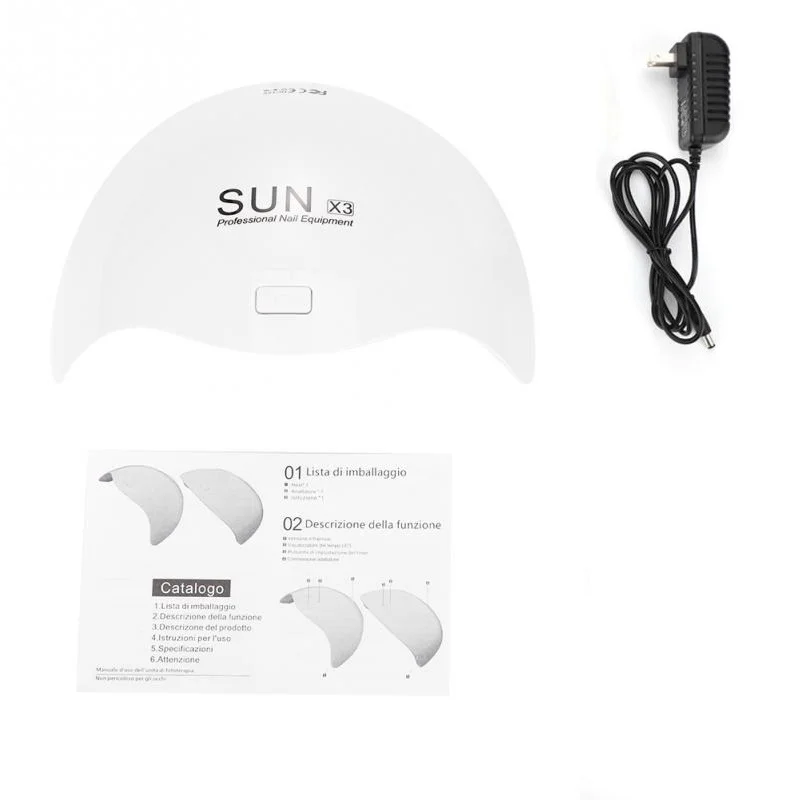 

SUN X3 24w LED UV Lamp Nails Dryer for gel polish nail art equipment