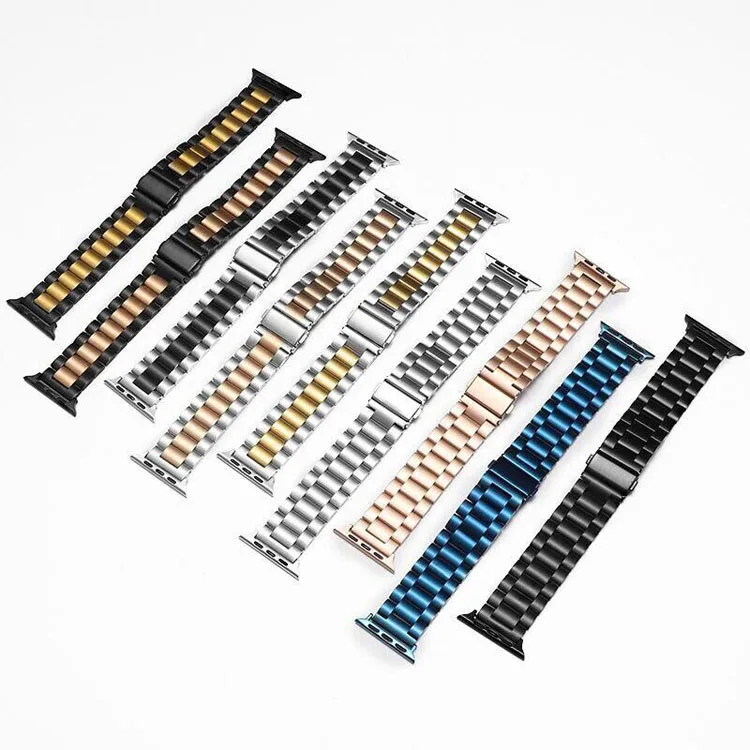 

For Apple Watch Band 42mm 38mm 44mm 40mm Stainless Steel Strap Link Bracelet Strap