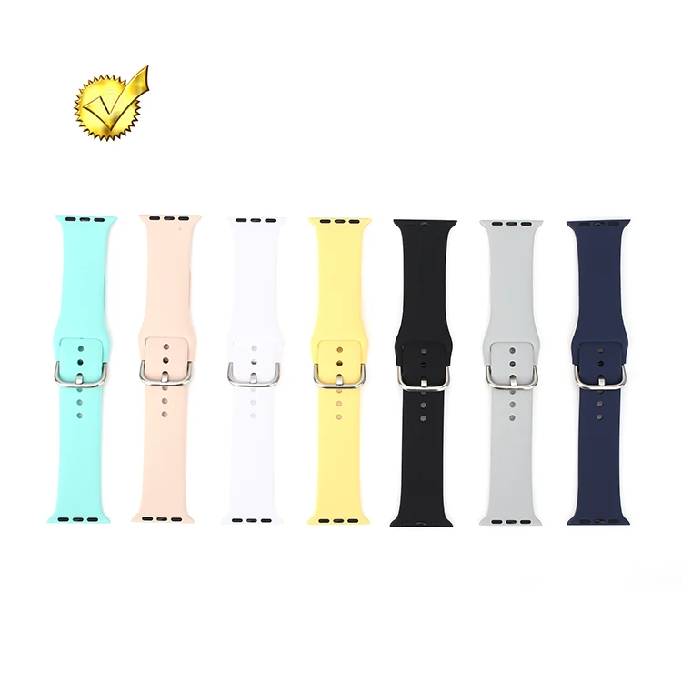 

Safe And Delicate Silicone Head Watch Strap Waterproof Material Sports Watch Replacement Strap 44Mm