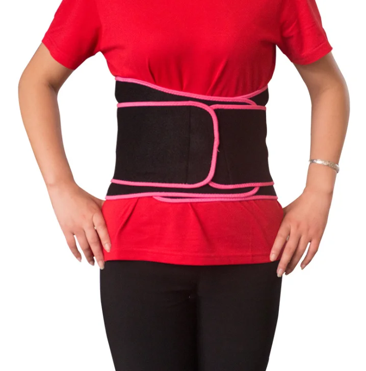 

Double belt waist Trimmer Waist Trainer Stomach Wrap Waist Trimmer Weight Loss Ab Belt for Women & Men, Customized color