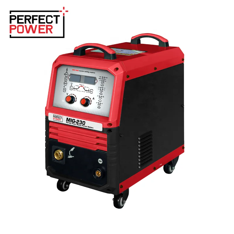 
MIG 230 GMAW welder Perfect Power MIG/MAG IGBT Inverter welding machine Digital control single phase 220V welding equipment 