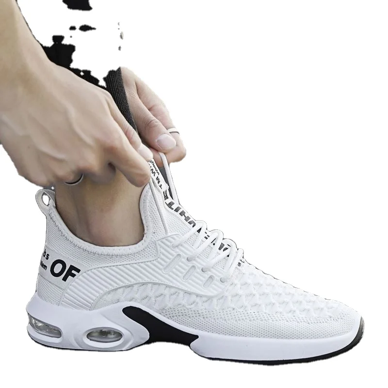 

New Model Cushion Upper Sneakers Running Shoes Outdoor, White,black,brown