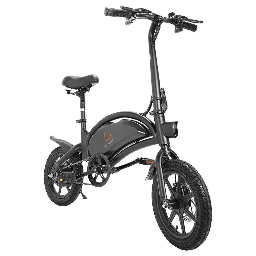 

EU stock electric bike DUTY FREE Kugoo Kirin B2 14 Inch Fat tire Folding Moped 48V 400W 45KM/H Electric bicycle