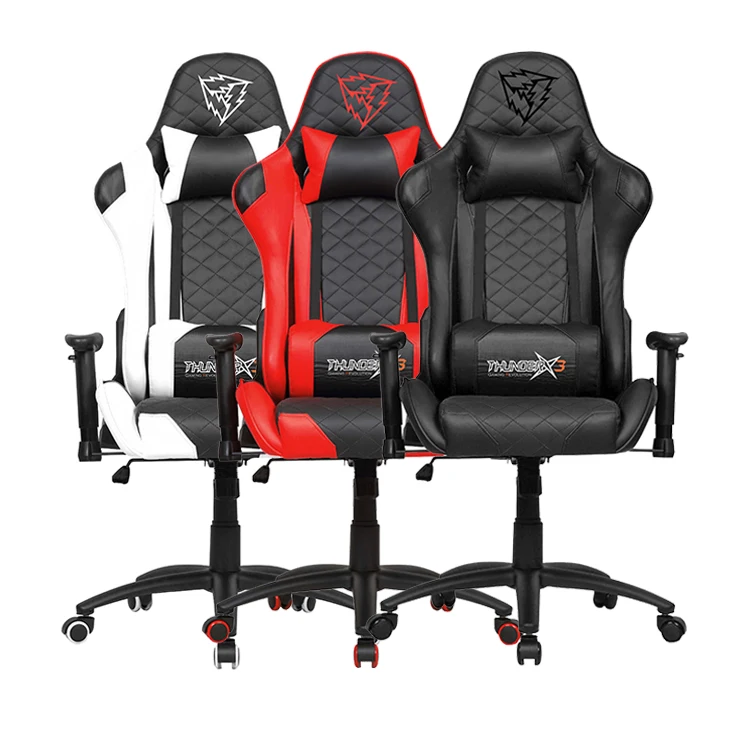 
OEM ergonomic reclining pu leather soho work computer chair 2020 racing silla gaming 