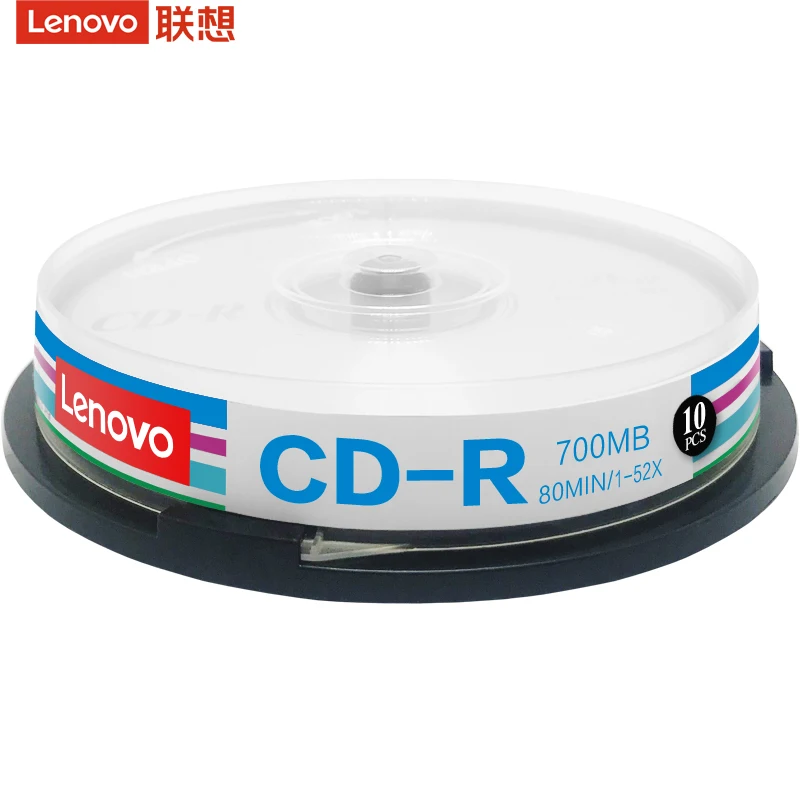 

Lenovo High Quality CD-R 12cm Diameter 52X 700M Disc Capacity Blank Discs Suitable