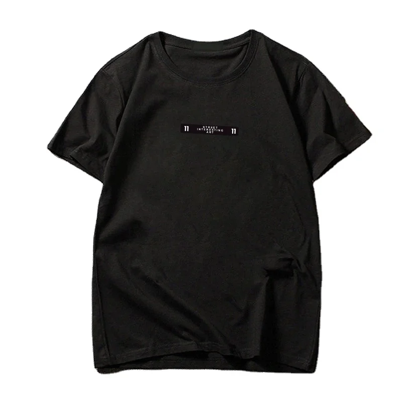 

Factory Price Quick Dry Printed Round Neck Cotton Men Plus Size T-shirts
