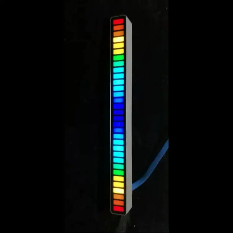 

32 Led 18 Colors New Sound Control Light Voice-Activated Pickup Rhythm Lights Creative Colorful Music Ambient Light