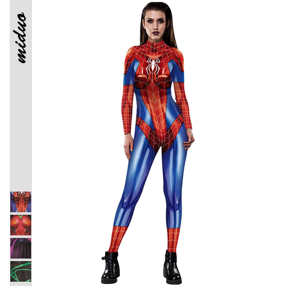 

Factory Direct Sale Stylish Women Long Sleeve Cosplay Costume Female bodysuit