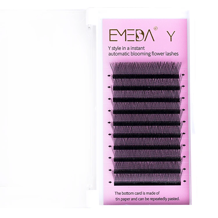 

Y Shape Lash 2019 New Styles YY Lash Private Label Eyelash, Black