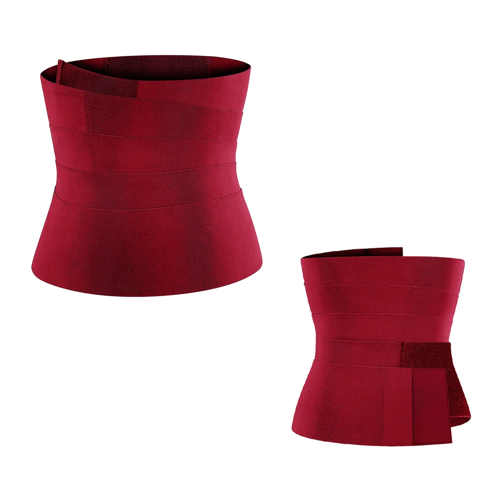 

Breathable 2.8 Meter Nylon Elastic Band Magic Tape Weight Loss Sweat Latex Wraps, Color as picture