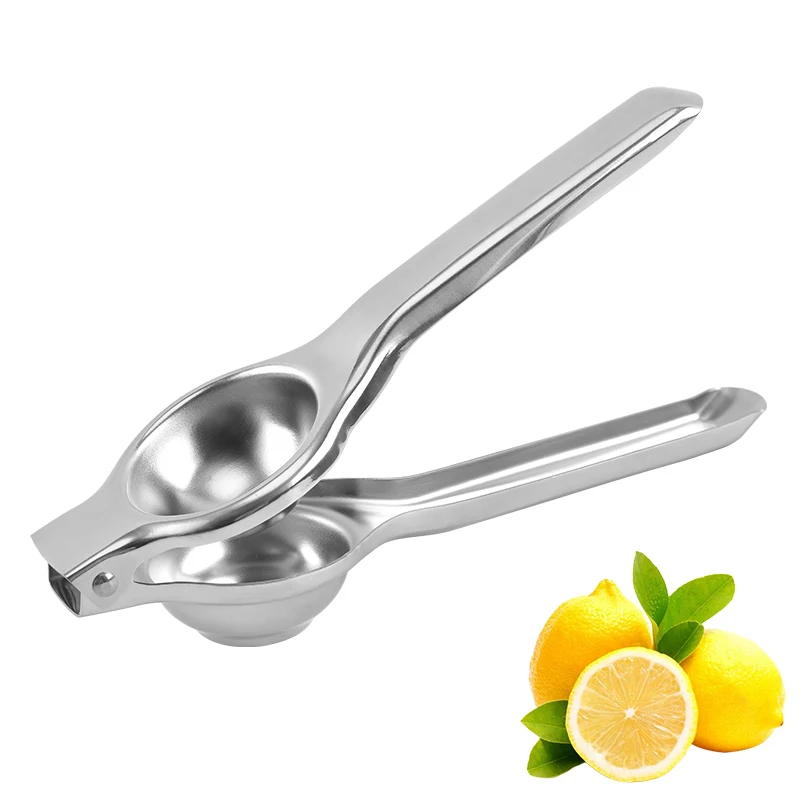 
Hot Sell Portable Stainless Steel Lemon Squeezer Press Citrus Orange Lime Juicer 