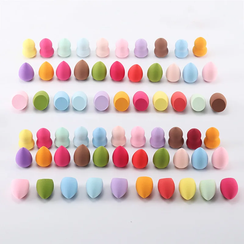 

36 different colors Wholesale Premium Big Size Super Soft Make Up Beauty Sponge Blender 3D Latex Free Makeup Sponge