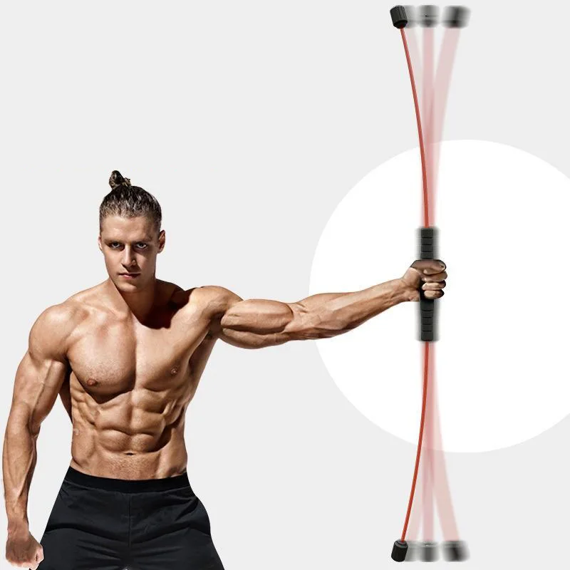 

Fiberglass Flexi Bar Oscillating Slim Bar Core Muscle Trainer Fitness Gym Vibration Swing Stick
