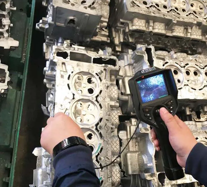 Best Autozone Borescope Video Inspection Camera Equipment With 4 Way Articulating Head And Light