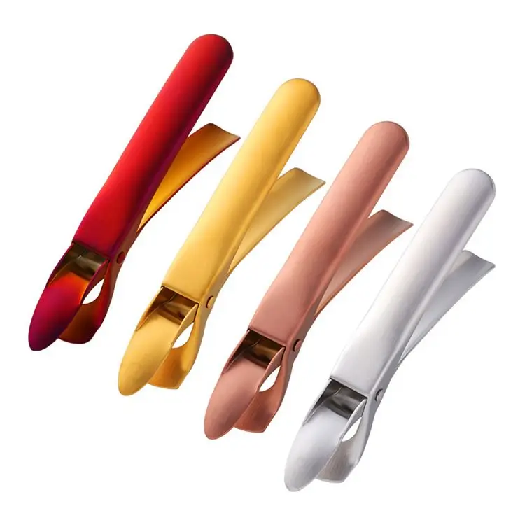 

125 Stainless Steel Anti-scalding Chuck Non-slip Bowl Holder Kitchen Gadgets Pot Pan Gripper Retriever Tongs Hot Dish Clip, 4 colors